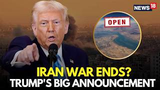 Trump   Trump Makes A Big Announcement On Iran War After Ceasefire Request  Trump Iran  N18g