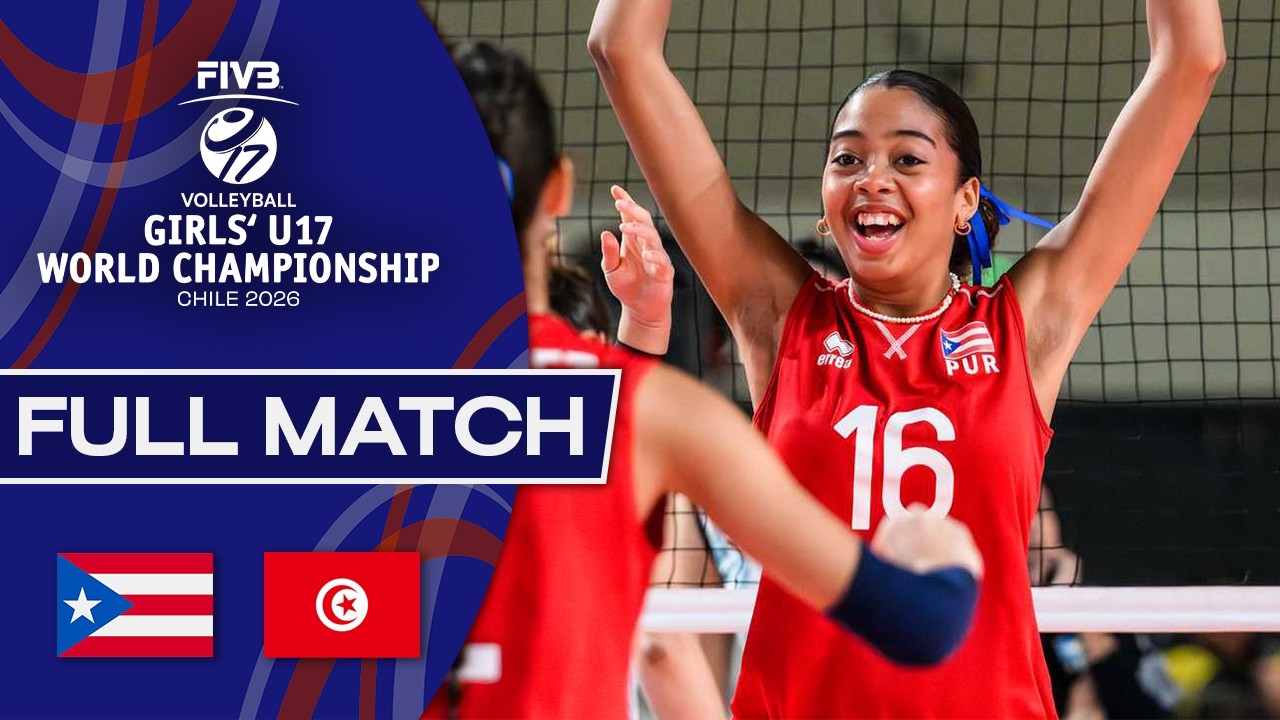 Puerto Rico vs. Tunisia - Playoff 17-24 | Girls' U17 World Championship - 2026