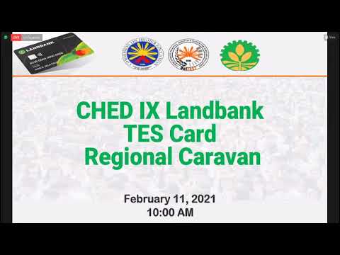 CHED IX LandBank TES Card Regional Caravan, HOW TO REGISTER TES MASTERCARD