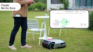 Roboticmower A1_How to use【Creating the No Go Zone】
