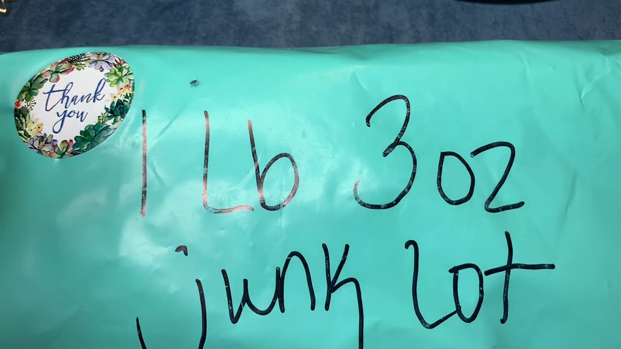 #11. Открываю пакет с винтажной бижутерией  из Америки.