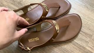 Michael Kors Women s Mk Plate Thong Flat Sandal Review