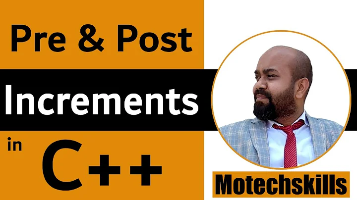 Pre-increment and Post-increment in C/C++,Pre-Post increment in c++,Pre-Post decrement in c++