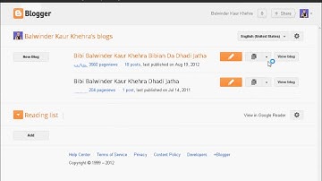 How to set bigrock domain for blogger