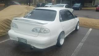 2002 Toyota Corolla New Wheels and Clear Taillights