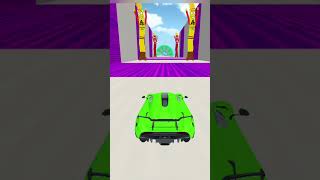 superhero car stunt mega ramps gaming video #gaming #gaming #megaramps #megaramps #shortvideo