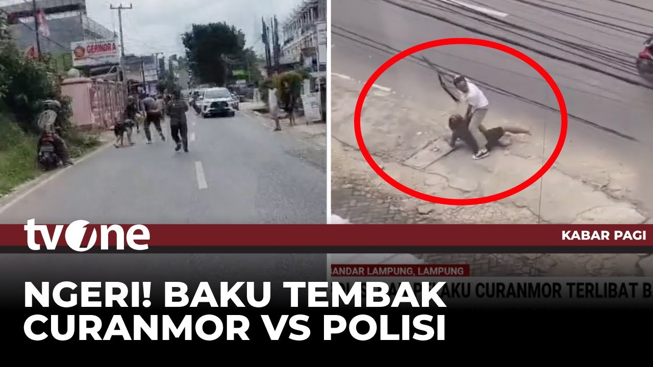 Bak Game GTA, Baku Tembak Polisi vs Pelaku Curanmor | Kabar Pagi tvOne
