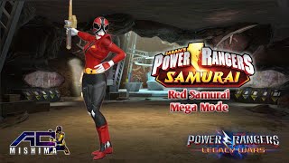 LAUREN RED SAMURAI MEGA MODE Game Play | Power Rangers: Legacy Wars screenshot 4