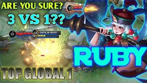 RUBY TOP GLOBAL 1 - MOBILE LEGENDS