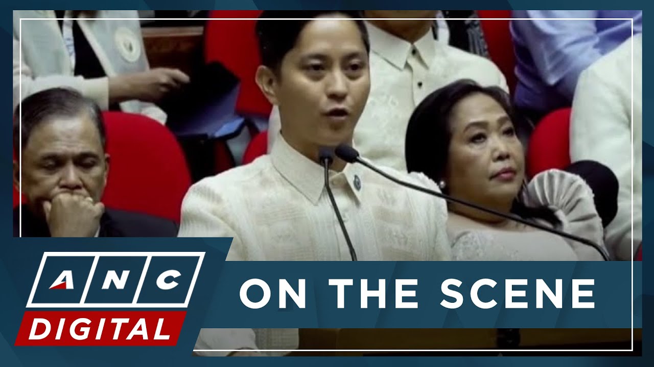 MOMENT: Sandro Marcos seconds nomination of Romualdez as House Speaker | ANC