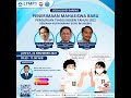 Sosialisasi PDSS, SNMPTN dan SBMPTN 2022 | LTMPT Official