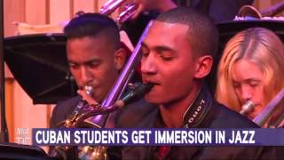 WGNO News With A Twist | Horns to Havana Jazz Residency (clip)