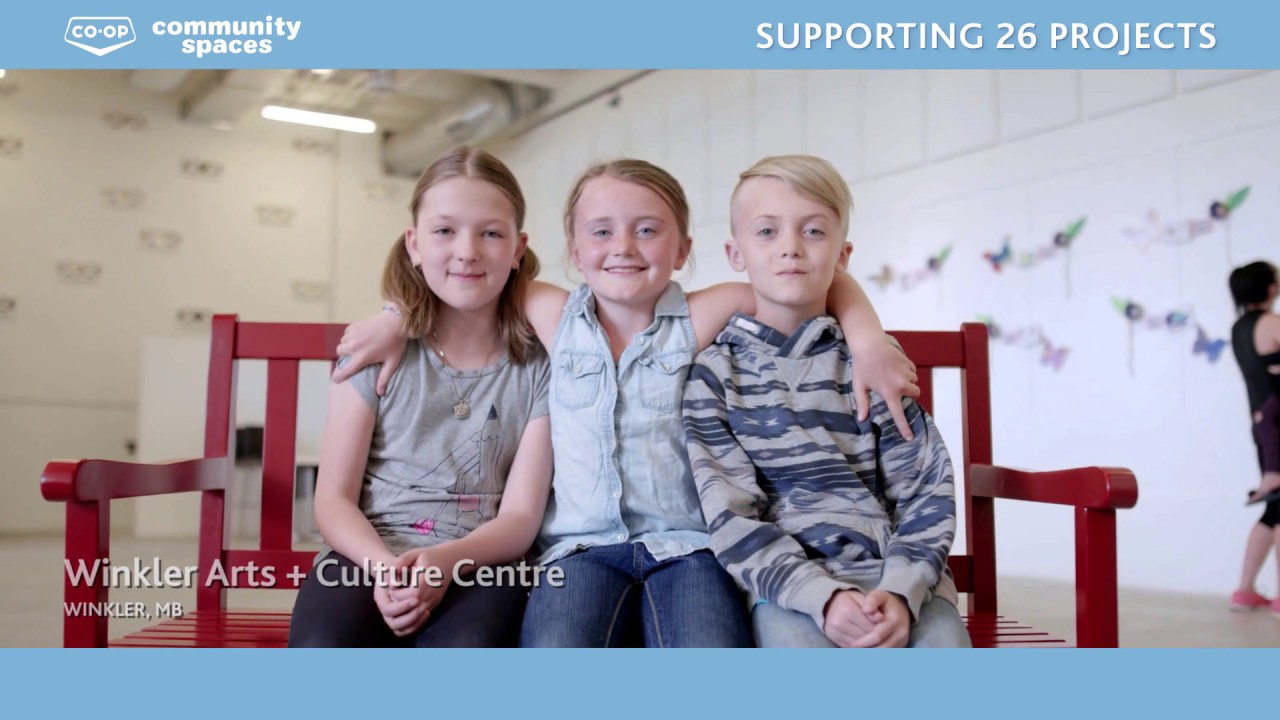 Co Op Community Spaces Red Bench 2019