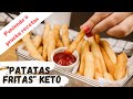 Keto patatas fritas con sólo 3 ingredientes