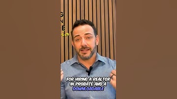 How to Hire a Probate Realtor - Where to Get List of Interview Questions