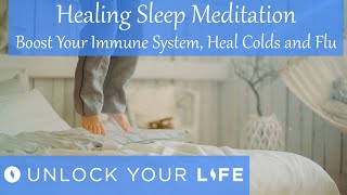 Healing Sleep Meditation, Boost Your Immune System, Heal from Cold and Flu screenshot 2
