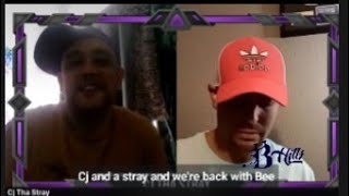 CJ Tha stray interview recording artist Bhillz from Australia to the u.s.a. live interview