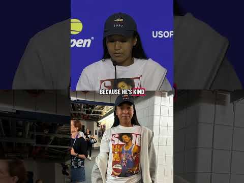 Naomi Osaka talked about her Allen Iverson shirt at the US Open 🏀