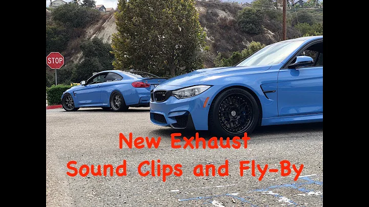 BMW M3 F80 Remus Exhaust / Active Autowerke Midpipe / VRSF downpipes