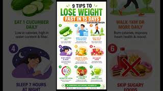 Simple Weight Loss Tips to Lose Fat Fast in 15 Days | Beginner-Friendly Fat Loss Guide 2026