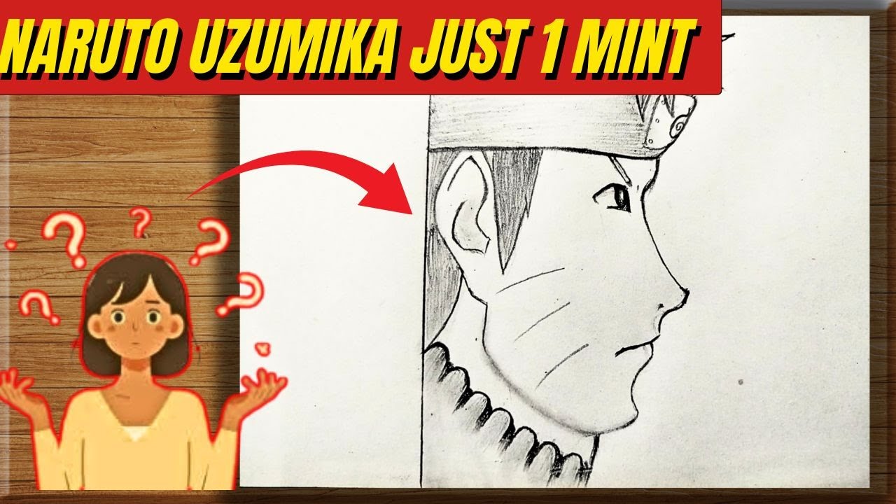 Live drawing class| Easy Naruto Uzumaki drawing step by step tutorial | learn how to draw Naruto