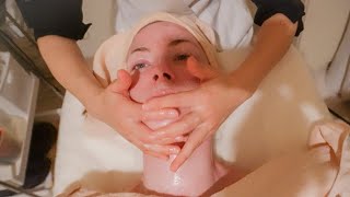 🇯🇵🧖🏼‍♀️JAPANESE SKINCARE! My 70-minute upgraded facial and how much it cost  *chaotic and funny*