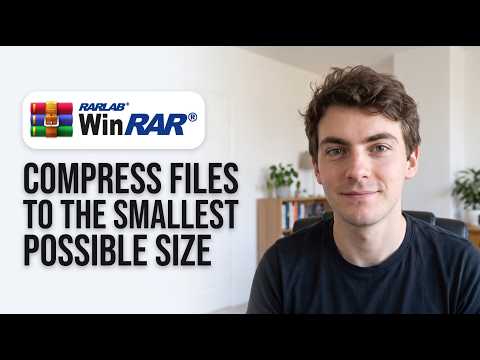 How to Compress Files to the Smallest Possible Size in WinRAR (Step by Step)