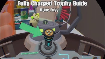 Fully Charged Trophy - Rick and Morty: Virtual Rick-ality
