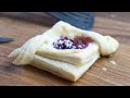 Fast blackberry puff pastry recipe