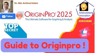 How to use OriginPro Software for Data Analysis and Graphing