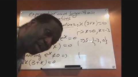 Exponential & Logarithmic Equations (pt5)