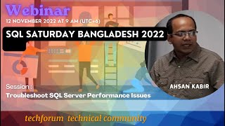 Troubleshooting SQL Server performance Issues