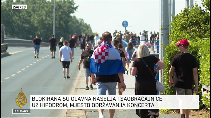 Pola miliona ljudi na Thompsonovom koncertu, Zagreb blokiran