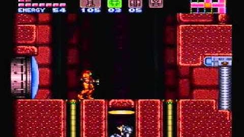 Super Metroid Cliffhanger Walkthrough Part 19 Wave Beam and X-ray scope