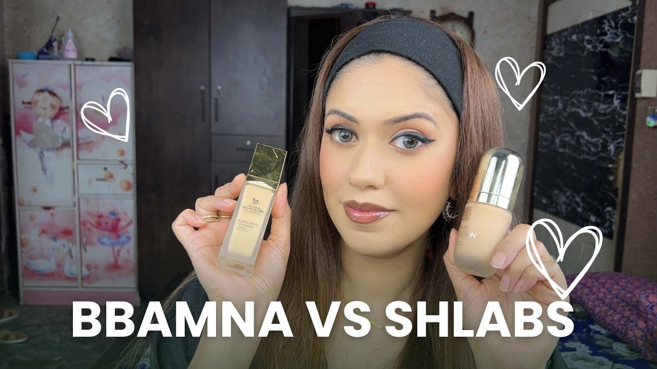 Pakistani Foundation Showdown | Beautify by Amna vs Suleman Hameed Radiant Matte foundations 