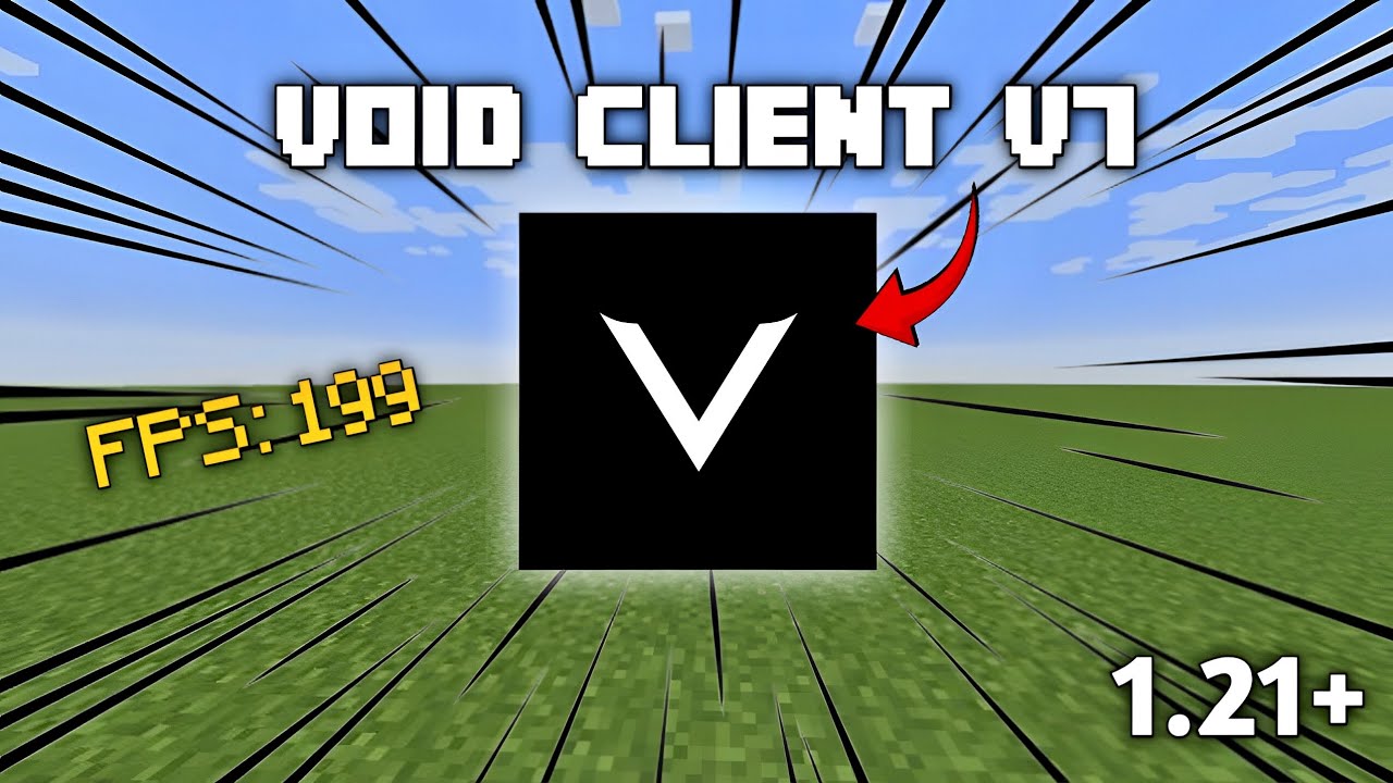 Void Client V7 💀 MCPE 1.21+ | INSANE FPS BOOST ⚡ NO LAG - YouTube