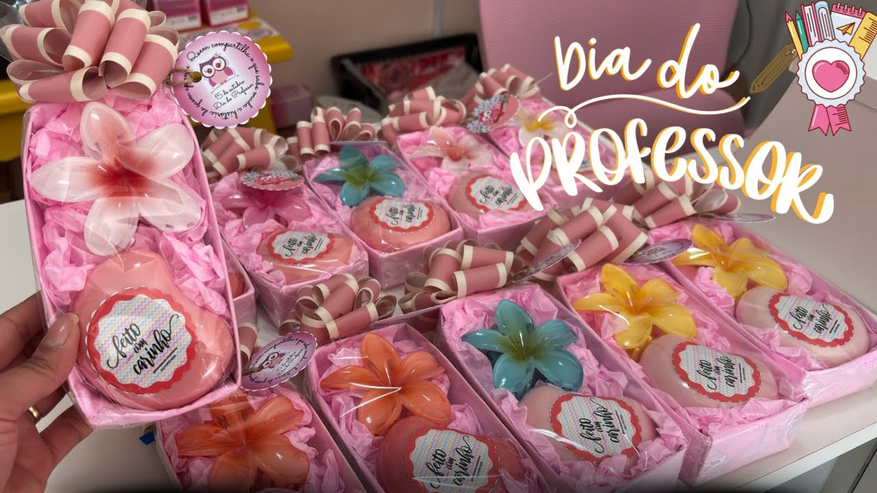 Lembrancinha dia dos professores modelo 4