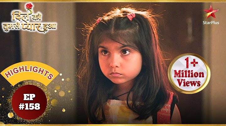 Chandni भाग गयी अपने घर से! | Ep.158 | Highlights | Dil Ko Tumse Pyaar Hua | Mon-Sun | 7PM