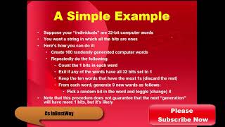 Genetic Algorithm Example in Artificial Intelligence | Genetic Algorithm in Artificial Intelligence