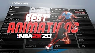 the BEST ANIMATIONS for EVERY BUILD after PATCH 14 In NBA 2K20! Best Dribble Moves, Dunks, etc.. 