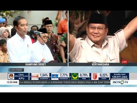 Pesan Jokowi Untuk Prabowo yang Menolak Hasil Pilpres 2019