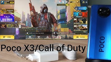 Poco X3 NFC Gaming test CALL OF DUTY MOBILE (High Graphics+Max Frame Rate) smooth...😎😎😎💪💪💪