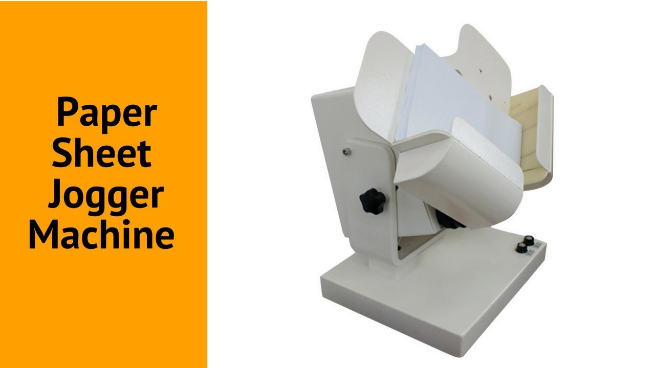 Paper Jogger Machine YouTube