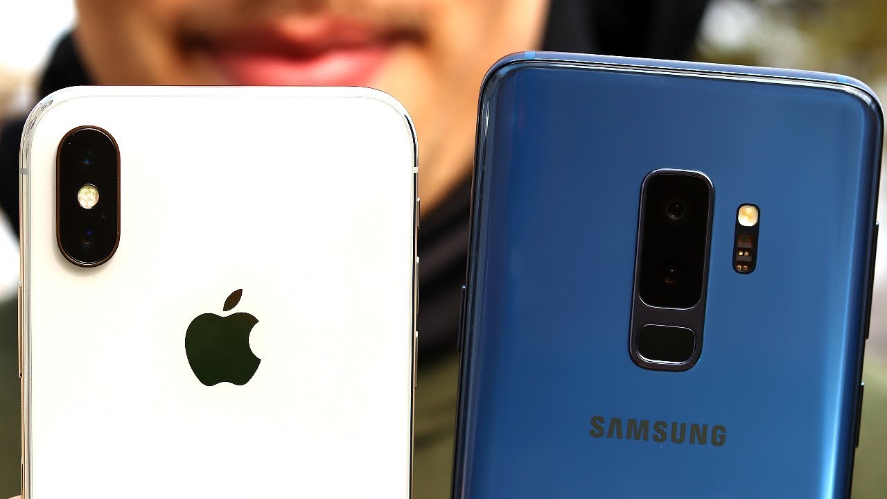 Galaxy S9 Plus vs iPhone X Camera Comparison! YouTube