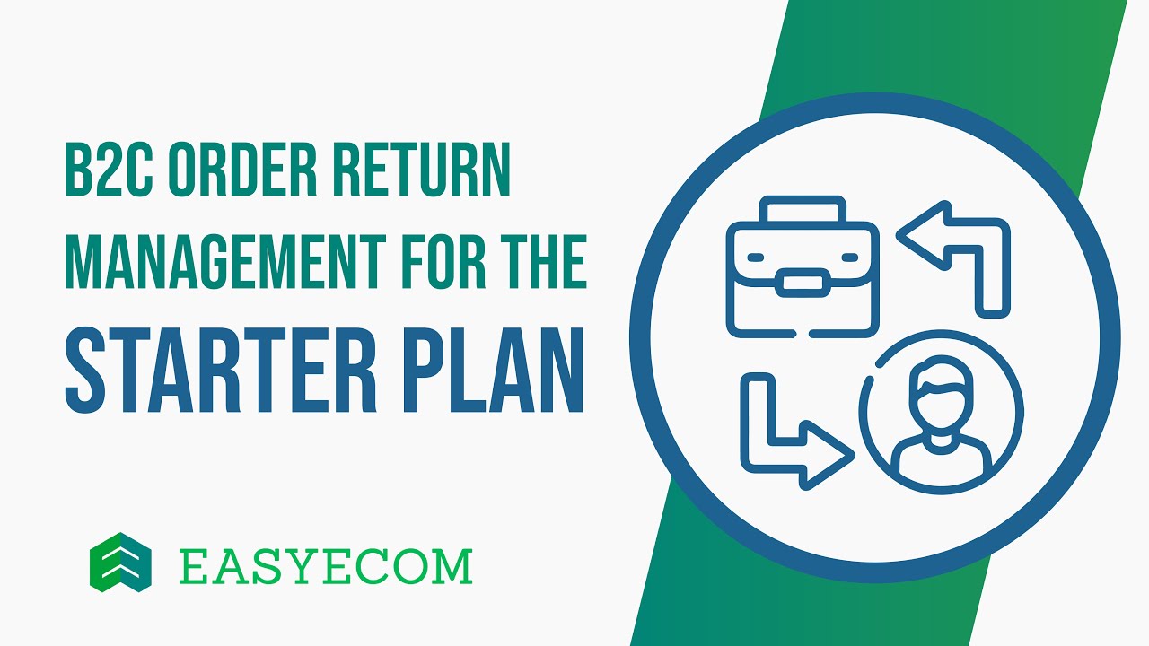 B2C Order Return Management for the Starter Plan - YouTube