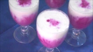 عصير الخيار و الحليب  JUICE MILK AND CUCUMBER