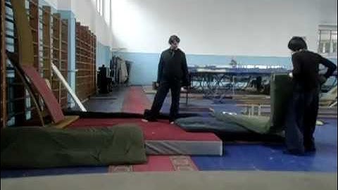 Learning 2 Step Wall Flip (Parkour & Free Run)