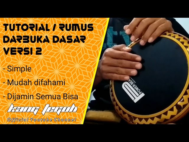 TUTORIAL RUMUS DARBUKA 2 (Darbuka Padang Bulan) class=