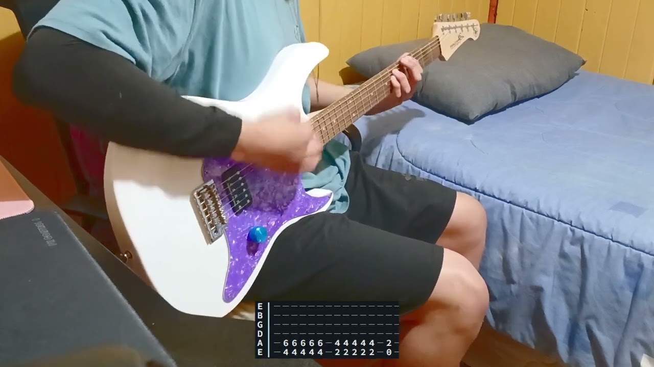 Blink 182 - Reckless Abandon (Guitar Cover + TABS)