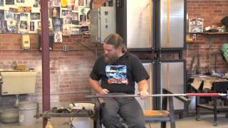 Central's Brian Roberts explains how to blow glass screenshot 5